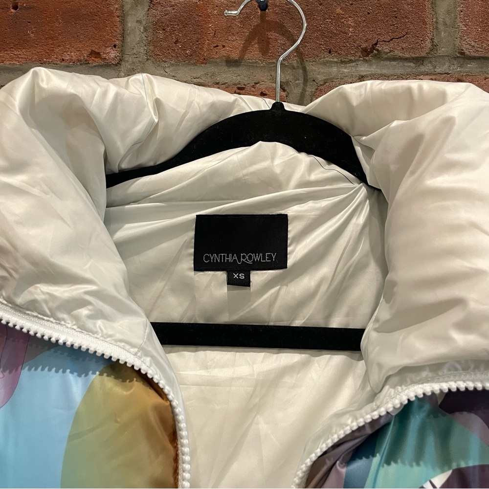 Cynthia Rowley Multicolor Puffer Jacket - Picture 4 of 11